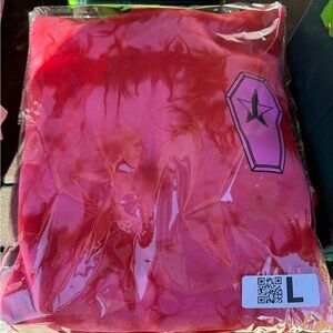 Jeffree Star Pink Tie-Dye Hoodie and Sweat Pants BOTH LARGE